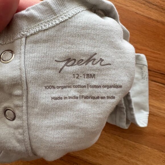 Pehr Ball Hog and Stripes Away Kimono style onesies 12-18 months - Picture 6 of 6